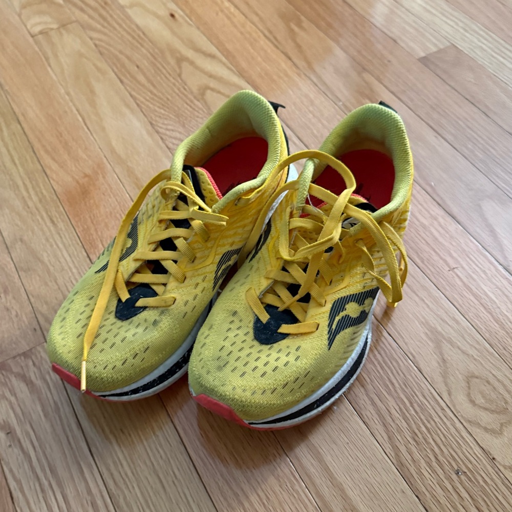 Saucony Women's Kinvara-Style Yellow Running Saucony Endorphin Pro 2 - Picture 9 of 9